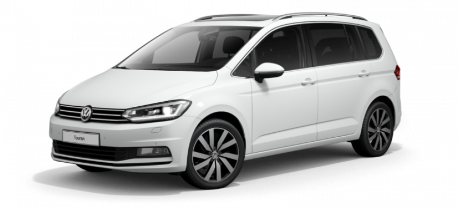 Volkswagen Touran, ME 1,5 TSI EVO 7DSG, barva bílá