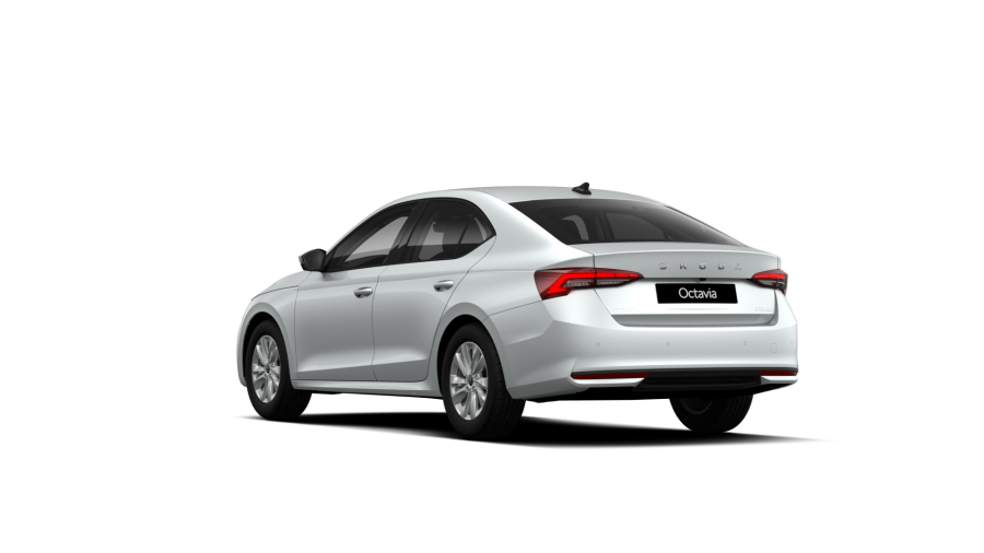 Škoda Octavia, 1,5 TSI m-HEV 110 kW 7-stup. automat., barva bílá