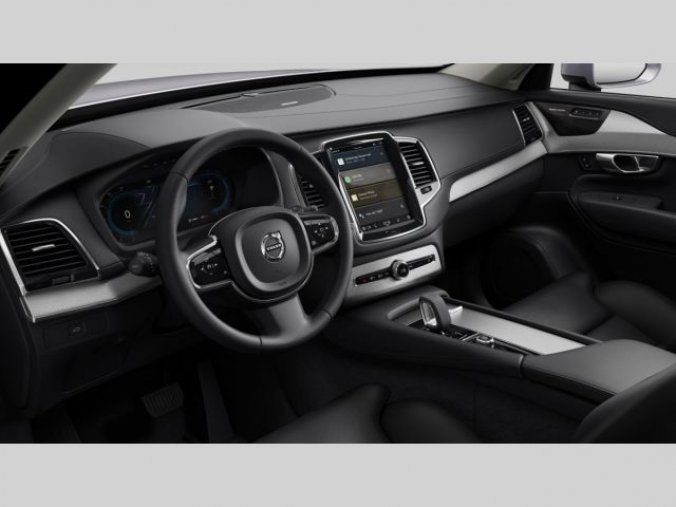 Volvo XC90, B5 2.0L 235+14 HP AT8 AWD CORE, barva stříbrná