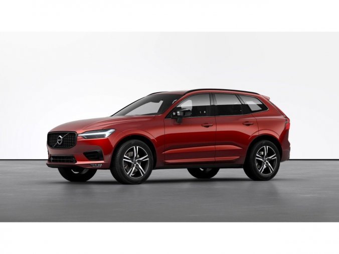 Volvo XC60, SUV, R-Design B5 AWD Mild-Hybrid benzín, barva červená