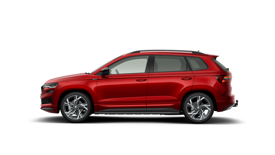 Škoda Karoq, 2,0 TDI 110 kW 7° automatická DSG 4x4, barva červená