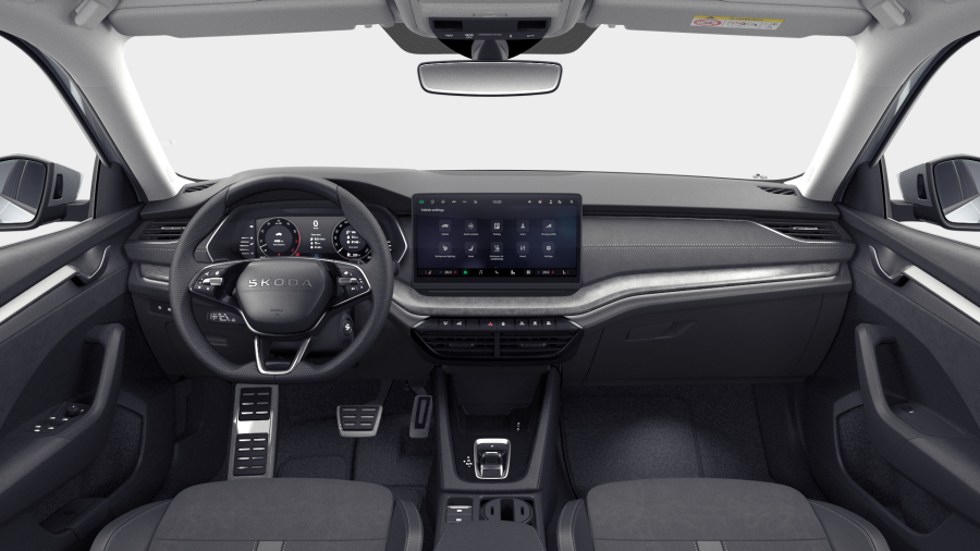Škoda Octavia, 1,5 TSI m-HEV 110 kW 7-stup. automat., barva stříbrná
