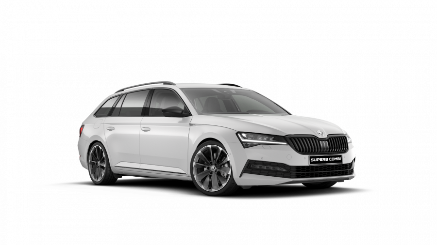Škoda Superb, 2,0 TSI 206 kW 7-stup. automat. 4x4, barva bílá