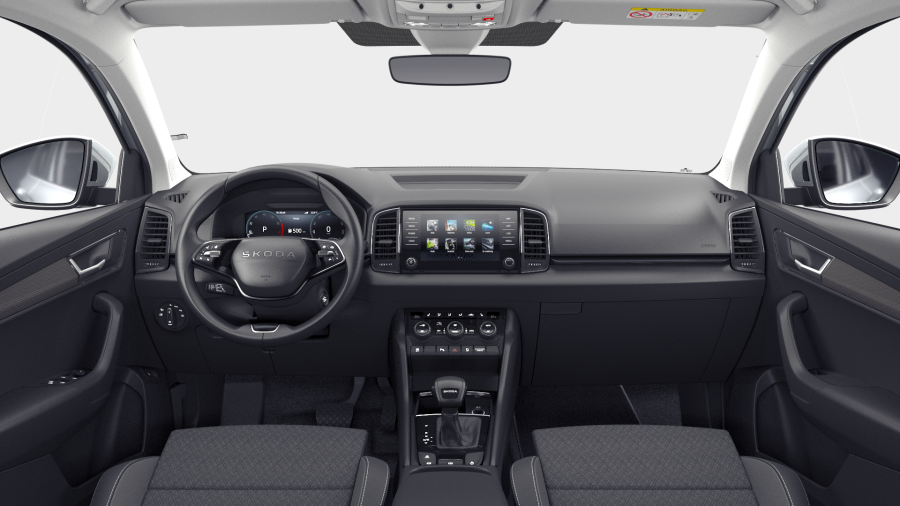 Škoda Karoq, 1,5 TSI 110 kW 7° automatická DSG, barva stříbrná