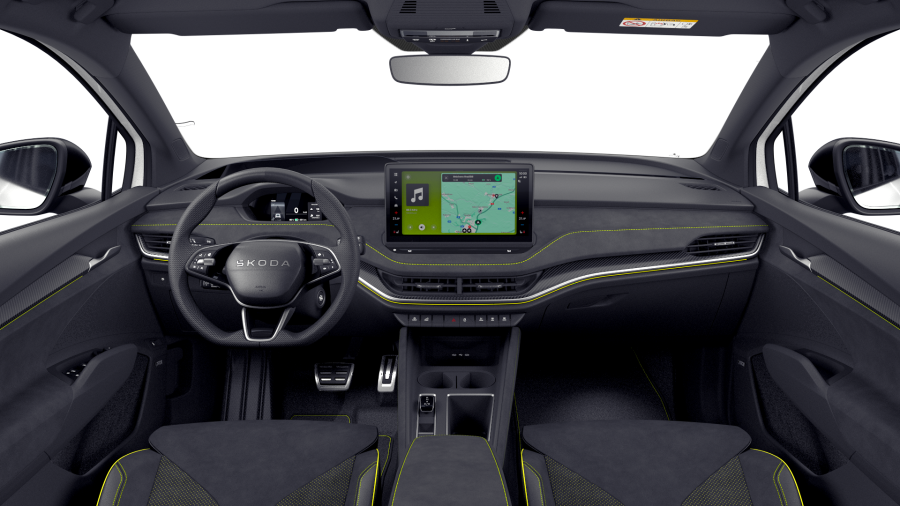 Škoda Elroq, 82 kWh 250 kW 1° převodovka 4x4, barva bílá