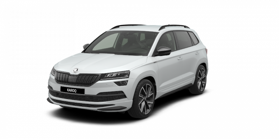 Škoda Karoq, 2,0 TDI 110 kW 6-stup. mech. 4x4, barva bílá