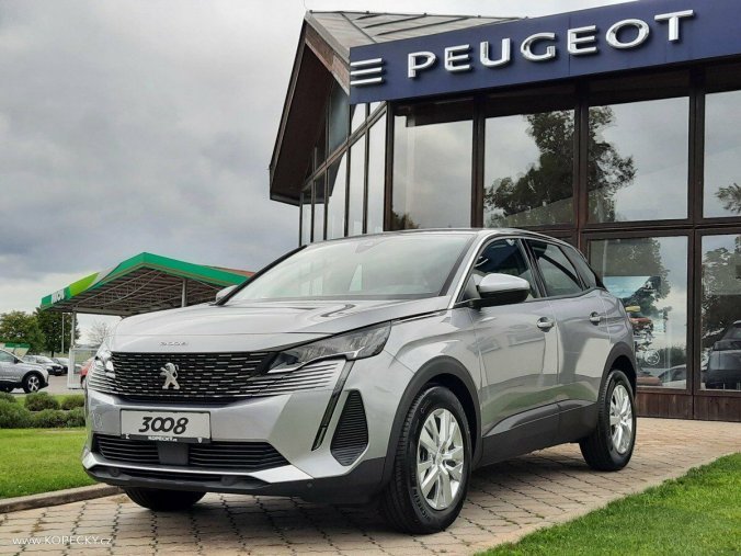 Peugeot 3008, ACTIVE PACK 1.5 BHDi 130k M6, barva šedá