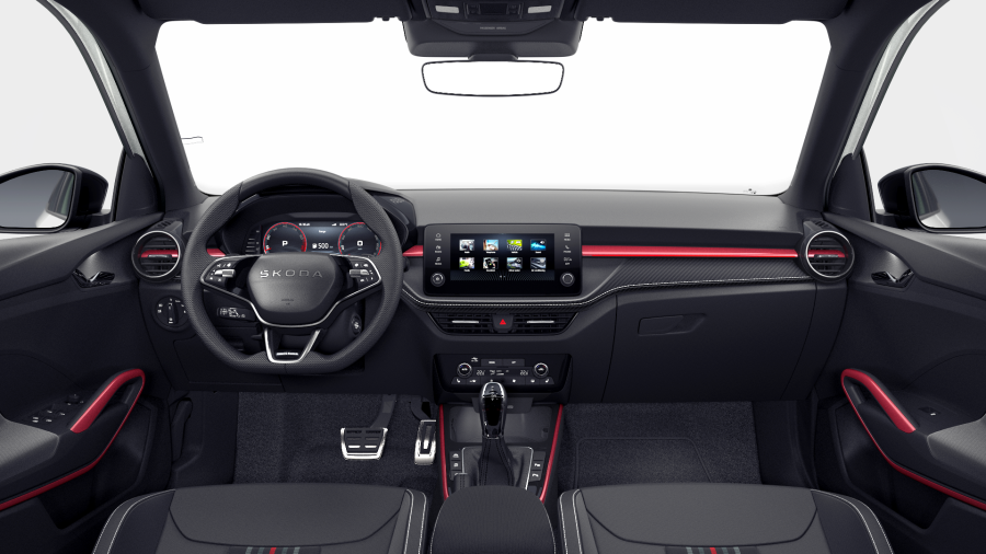 Škoda Fabia, 1,5 TSI 110 kW 7° automatická DSG, barva bílá