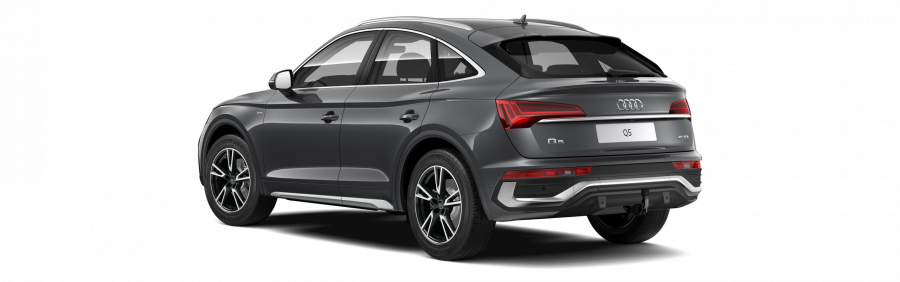 Audi Q5 Sportsback, Q5 SB S line 40 TDI 150kW quattro, barva šedá