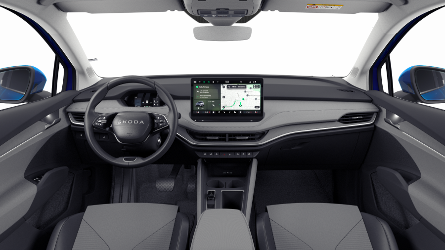 Škoda Enyaq iV, 82 kWh 210,00 kW 1° automatická 4x4, barva modrá