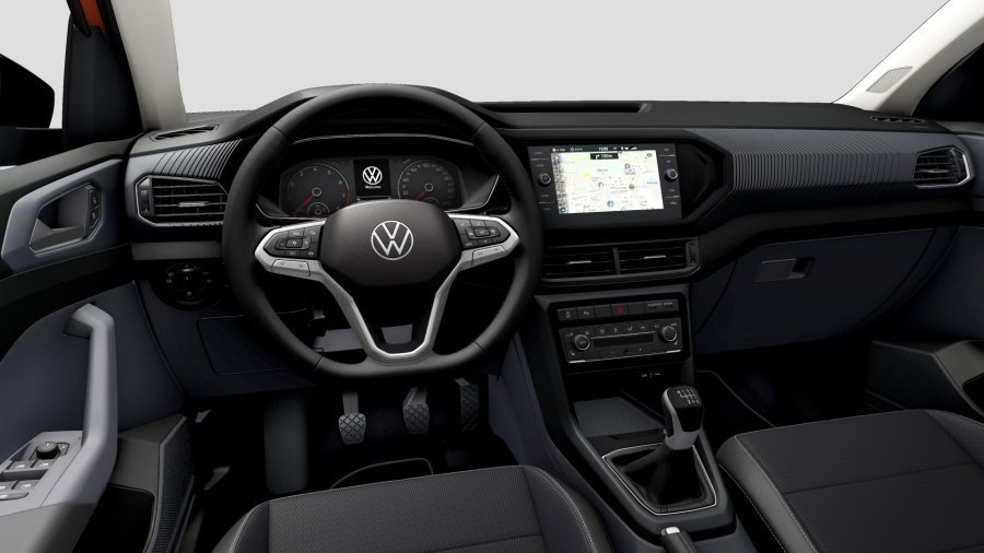 Volkswagen T-Cross, T-Cross Style 1,0 TSI 81 kW 6G, barva oranžová