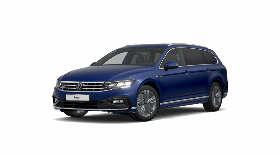 Volkswagen Passat Variant, Passat Variant Elegance 2,0 TDI EVO 7DSG, barva modrá