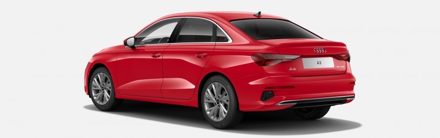 Audi A3, A3 Limuzína Advanced 35 TFSI CoD 110kW, barva červená