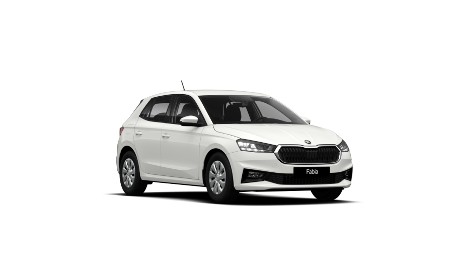 Škoda Fabia, 1,0 MPI 59 kW 5-stup. mech., barva bílá