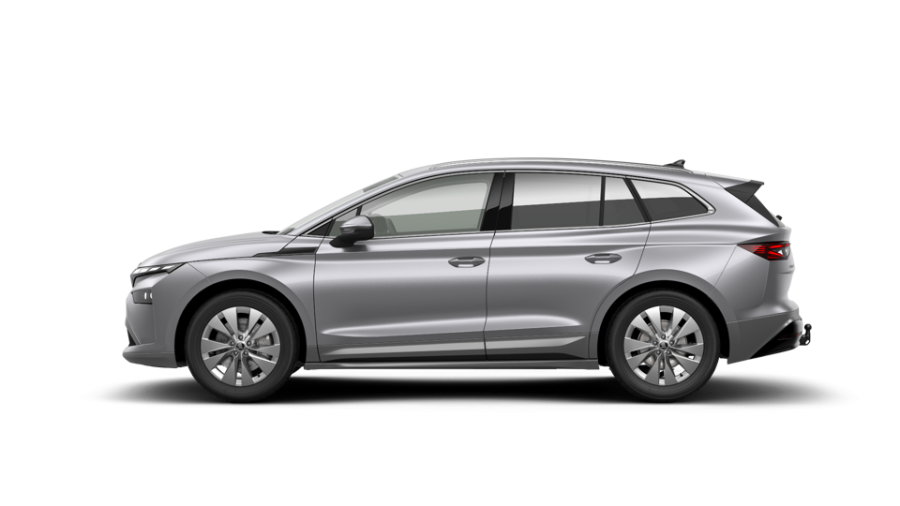 Škoda Enyaq iV, 82 kWh 1° automatická, barva stříbrná