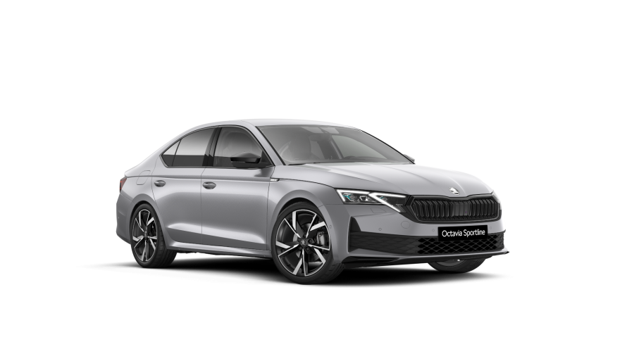 Škoda Octavia, 1,5 TSI m-HEV 110 kW 7° automatická DSG, barva stříbrná