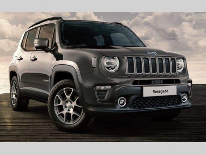 Jeep Renegade, LIMITED 1.3 TURBO PHEV AT6 190, barva šedá