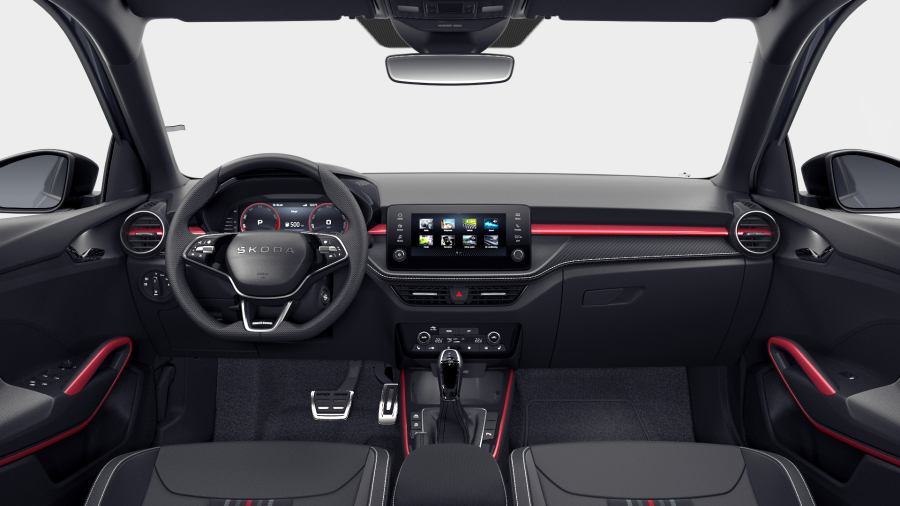 Škoda Fabia, 1,0 TSI 85 kW 7° automatická DSG, barva šedá