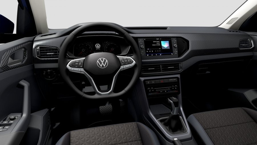 Volkswagen T-Cross, T-Cross Style 1,0 TSI 81 kW 7DSG, barva modrá