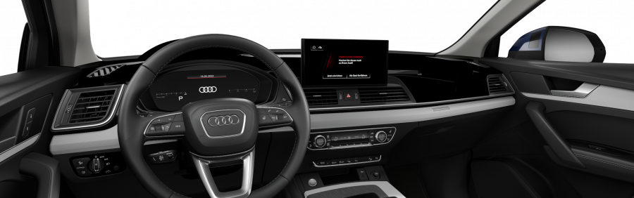 Audi Q5, Q5 Advanced 40 TDI 150kW quattro, barva modrá