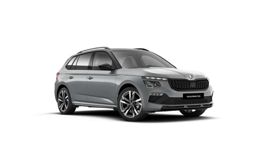 Škoda Kamiq, 1,0 TSI 85 kW 7-stup. automat., barva stříbrná