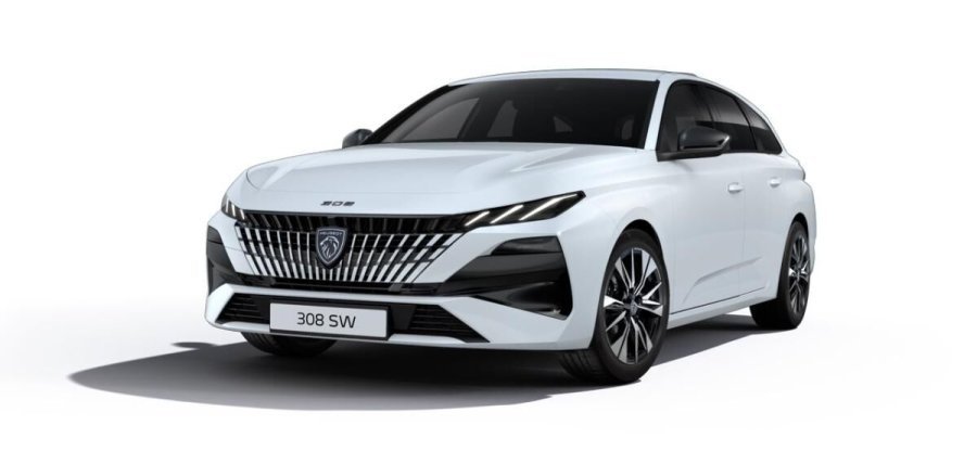 Peugeot 308, Peugeot 308 SW ALLURE Hybrid 145 e-DCS6, barva bílá