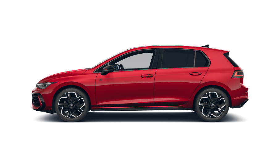 Volkswagen Golf, Golf R-Line People 1,5 eTSI 7DSG mHEV, barva červená