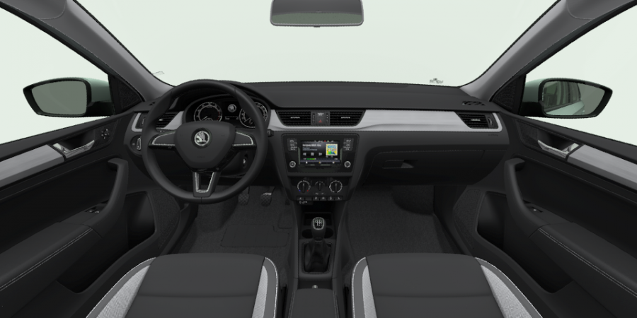 Škoda Rapid, 1,0 TSI 81 kW 6-stup. mech., barva bílá