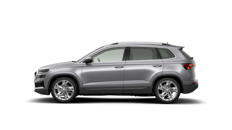 Škoda Karoq, 1,5 TSI 110 kW 7° automatická DSG, barva stříbrná
