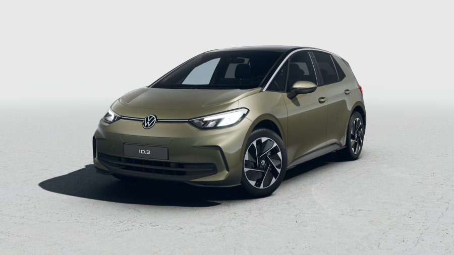 Volkswagen ID.3, ID.3 Pure People 125 kW, 52 kWh, barva zelená