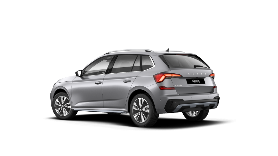Škoda Kamiq, 1,5 TSI 110 kW 7-stup. automat., barva stříbrná