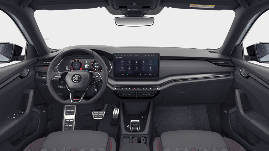 Škoda Octavia, 2,0 TSI 195 kW 7° automatická DSG, barva šedá