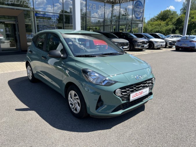 Hyundai i10, 1,0i 5 st. manuální, barva zelená