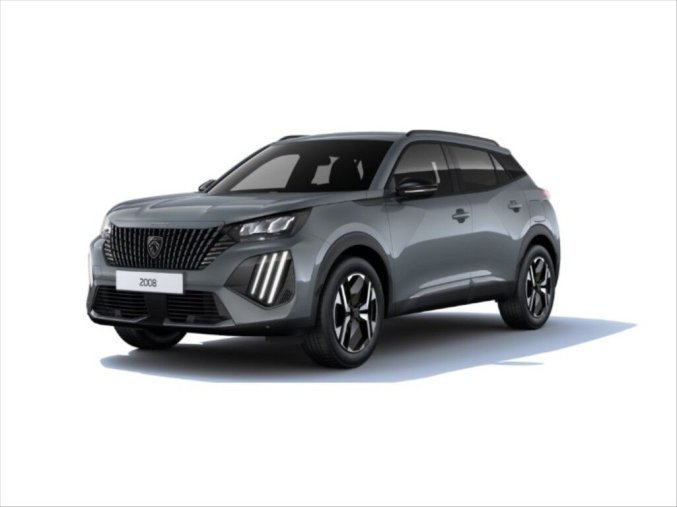 Peugeot 2008, Peugeot 2008 1,2 ALLURE PureTech 100 S&S MA, barva šedá