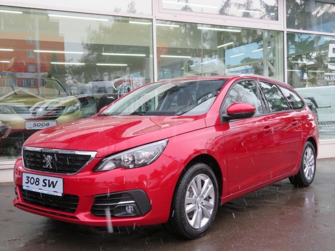 Peugeot 308, 308 SW ACTIVE 1.5 BlueHDi 130, barva červená