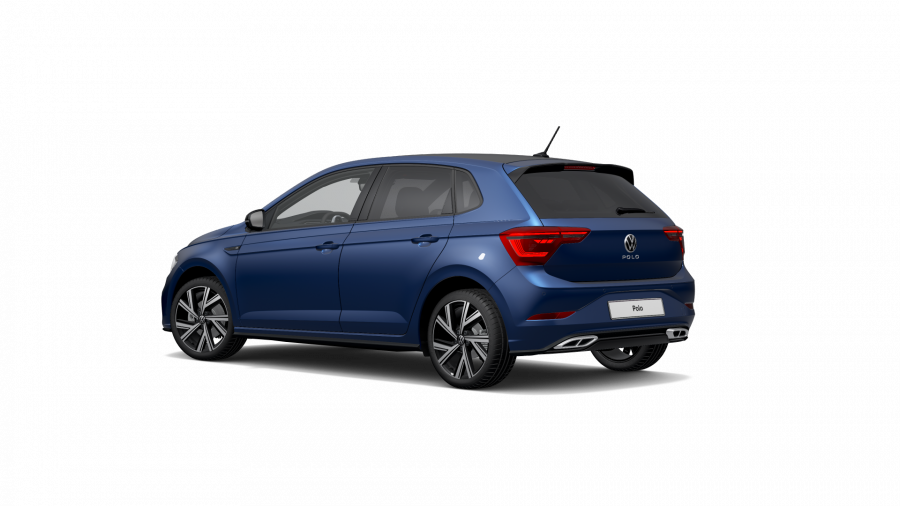 Volkswagen Polo, Polo R-Line 1,0 TSI 7DSG, barva modrá