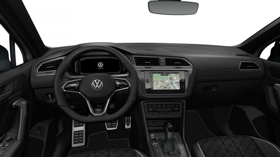 Volkswagen Tiguan, Tiguan R-Line 2,0 TDI 110 kW 4M 7DSG, barva stříbrná