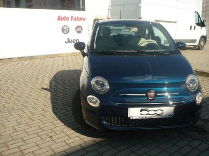 Fiat 500, 1.0 BSG 70k Lounge, barva modrá