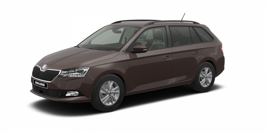 Škoda Fabia, 1,0 TSI 70 kW 5-stup. mech., barva hnědá