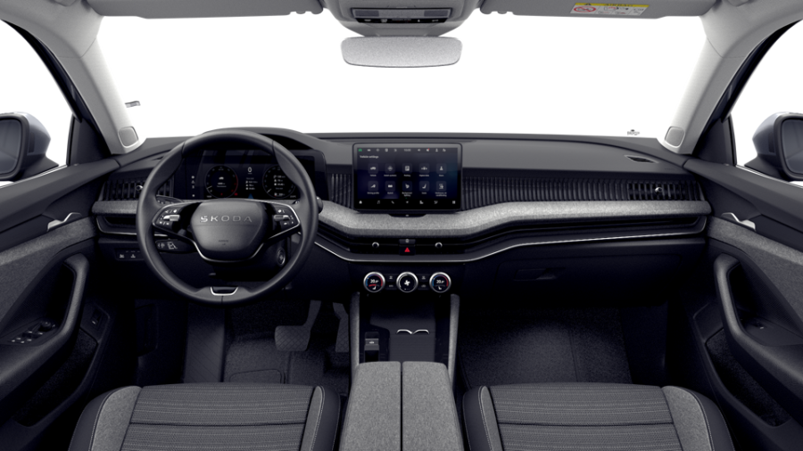 Škoda Superb, 1,5 TSI Hybrid 110 kW 7° automatická DSG, barva šedá