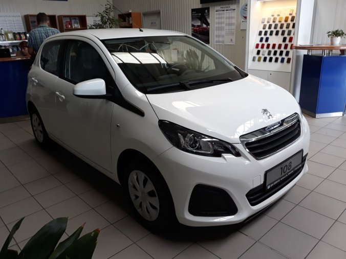 Peugeot 108, 108 ACTIVE 1.0VTi 72k MAN5-8553, barva bílá