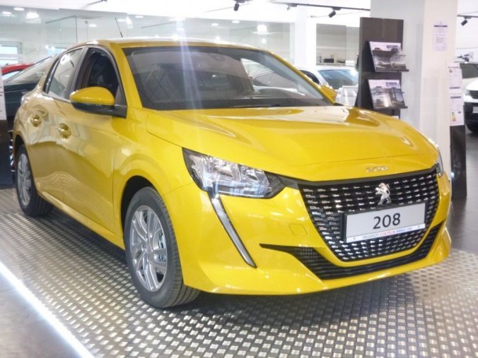 Peugeot 208, ACTIVE 1.2 PureTech 75 MAN5 - N4546, barva žlutá