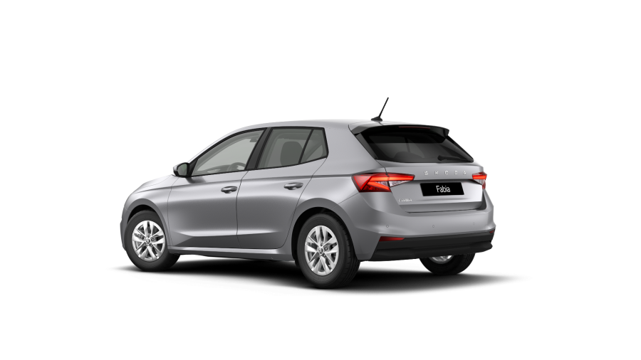 Škoda Fabia, 1,0 TSI 85 kW 7° automatická DSG, barva stříbrná