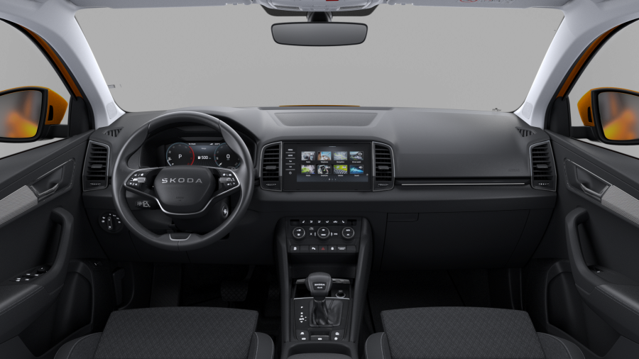 Škoda Karoq, 2,0 TDI 110 kW 7-stup. automat. 4x4, barva oranžová