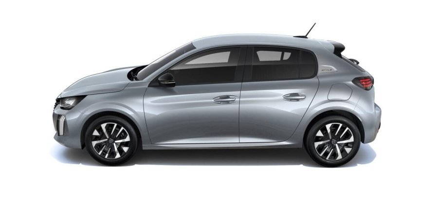 Peugeot 208, Peugeot 208 STYLE PureTech 100k MAN6, barva stříbrná