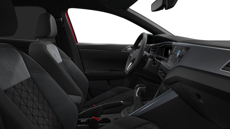 Volkswagen Taigo, Taigo R-Line 1,0 TSI 7DSG, barva červená