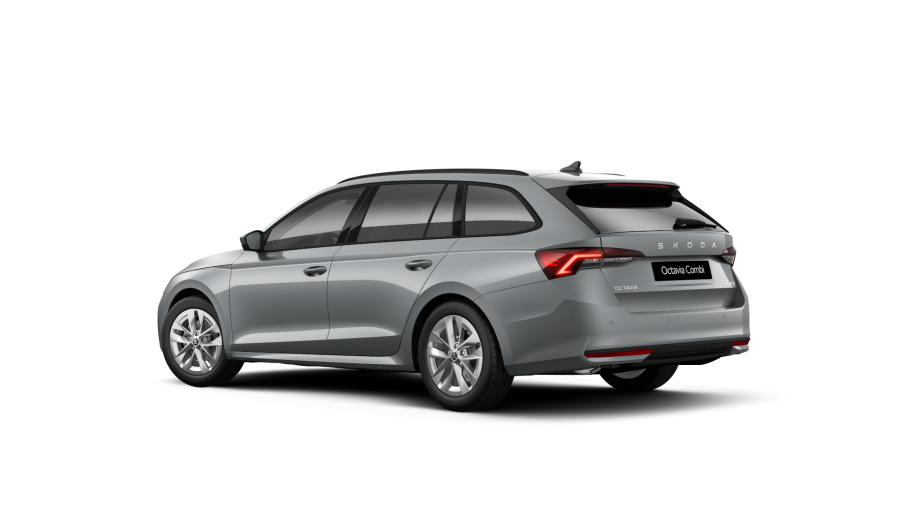 Škoda Octavia, 1,5 TSI m-HEV 110 kW 7-stup. automat., barva stříbrná