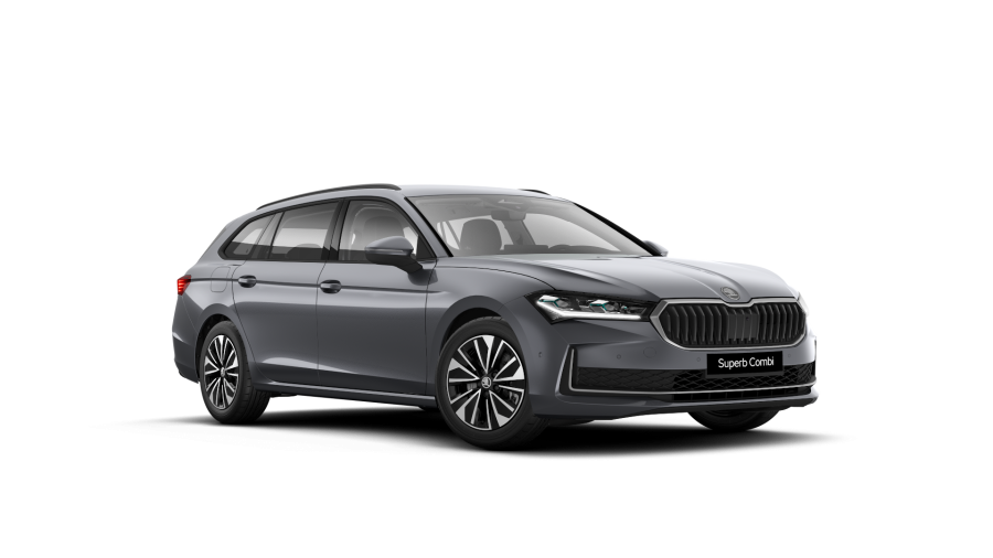 Škoda Superb, 1,5 TSI iV 150 kW 6-stup. automat., barva šedá
