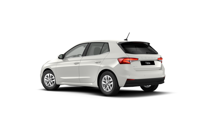 Škoda Fabia, 1,0 TSI 70 kW 5° manuální, barva bílá