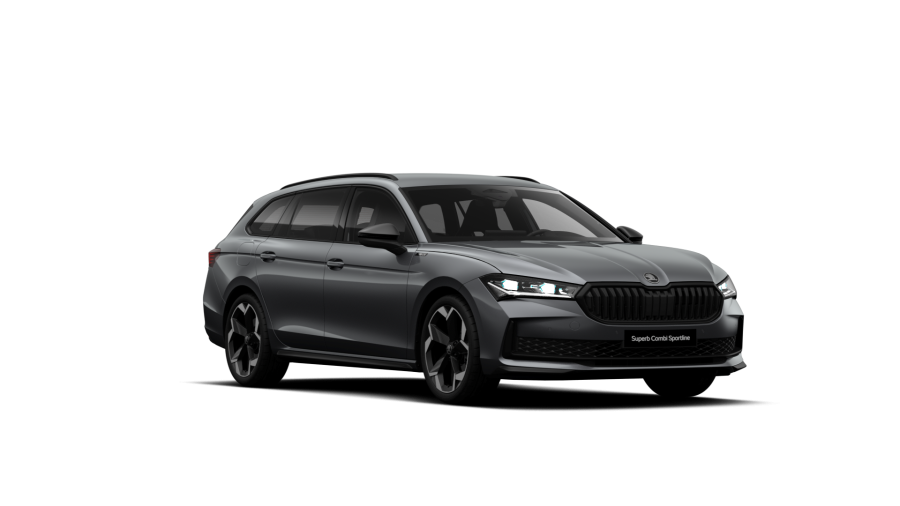 Škoda Superb, 1,5 TSI iV 150 kW 6-stup. automat., barva šedá